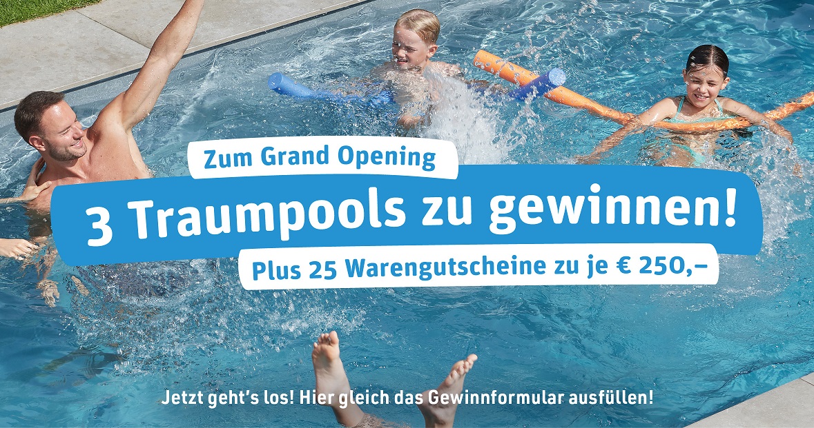 Grand Opening Gewinnspiel