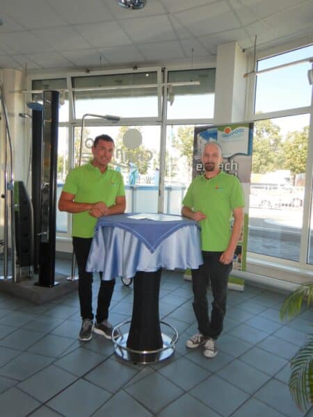 Cranpool Center Wels, Robert Kanduth, Robert Sanglhuber, Pool kaufen Oberösterreich