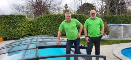 Cranpool Center Vösendorf mit den Pool Experten Herbert Gasteiner und Josef Groiß