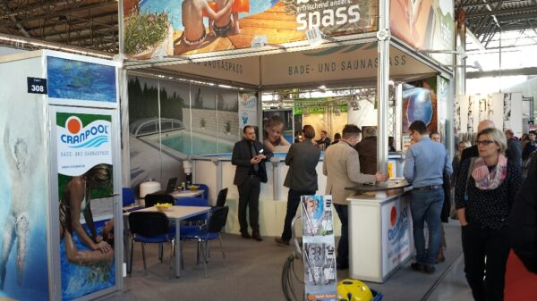 Messen, Messestand von Cranpool bei der Messe in Graz