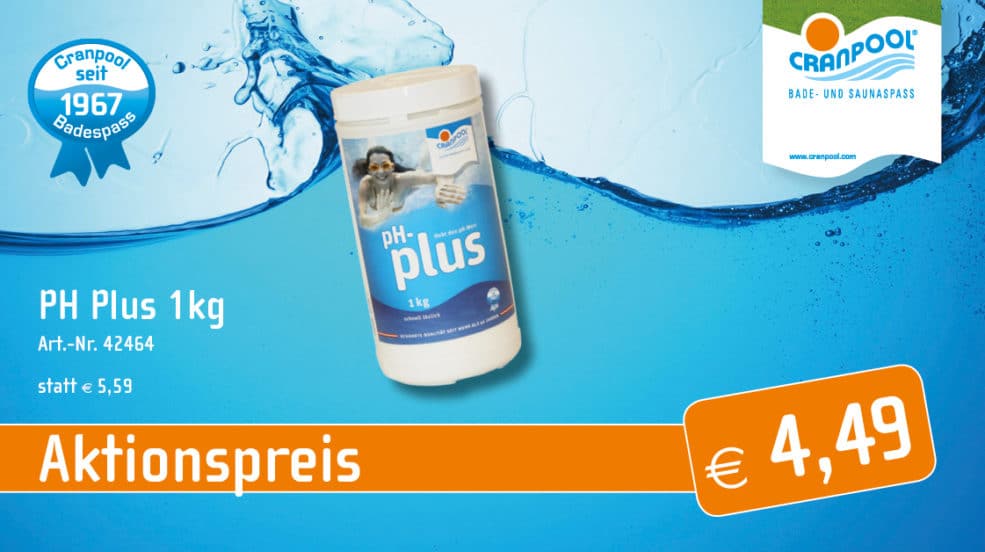 Wasserpflege aktions preis bei Cranpool