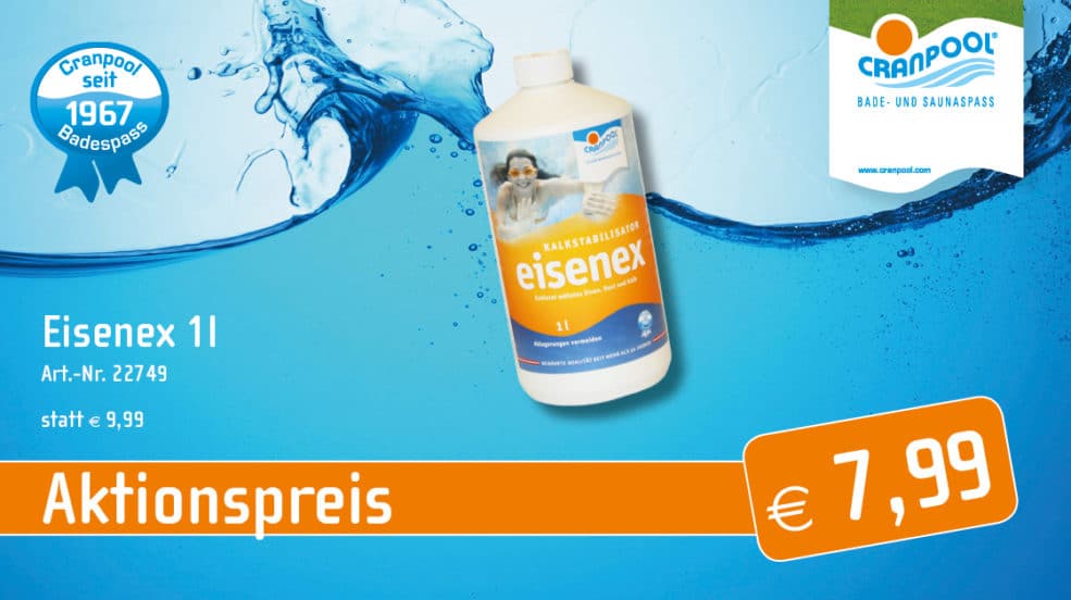 Wasserpflege aktions preis bei Cranpool