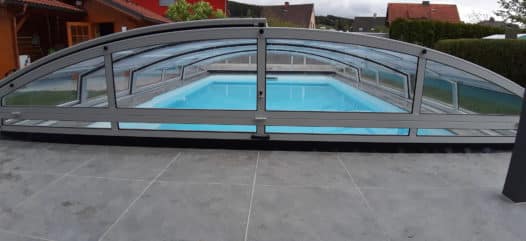 Cranpool Schwimmbecken Überdachung Dom Elegant
