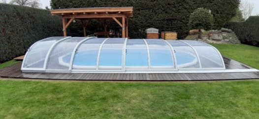 Cranpool Schwimmbecken Überdachung Dom typ Perfekt