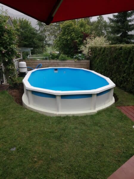 Cranpool Schwimmbecken Royal, oval und freistehend