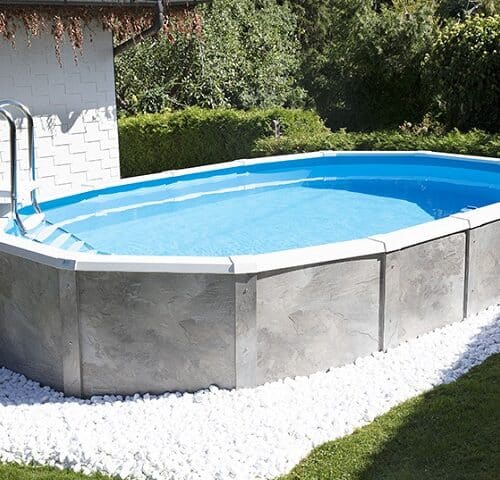 Schwimmbecken Royal, Poolverkleidung, top funktioniert, Cranpool, Schwimmbad freistehend, Aufstellbecken