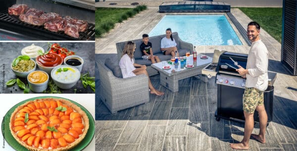 Die besten Poolpartyrezepte zum Nachkochen, leckeres Grillgut, Saucen und Desserts