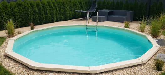 Cranpool Royal, Rundpool, versenktes Schwimmbecken, Pool