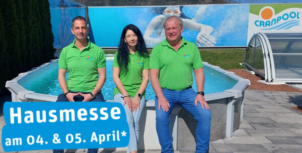 beste Poolberatung im Cranpool Center Kraubath; Pool kaufen in der Steiermark