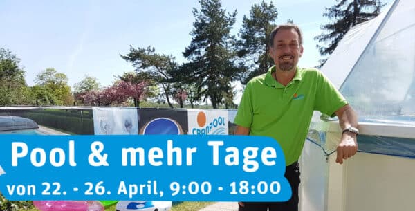 Heinrich Vondreijs Cranpool Centerleiter Wien Nord, beste Schwimmbeckenberatung bei den Pool und mehr Tagen