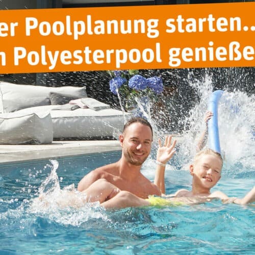 GFK Becken, Polyesterbecken, Composite Schwimmbecken