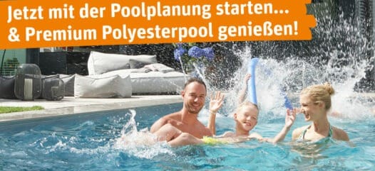 GFK Becken, Polyesterbecken, Composite Schwimmbecken