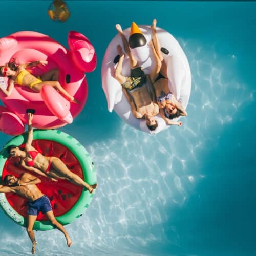 Urlaub, Pool Party, Pool,