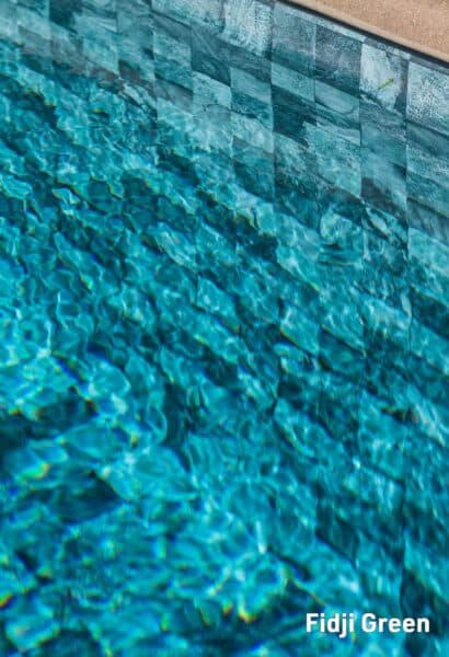 Poolfolie Design Fidji green