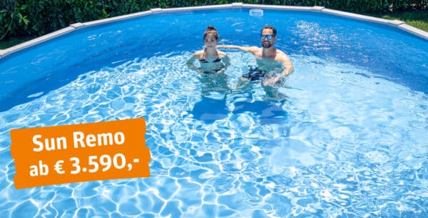 Sun Remo Pool Sets in Aktion