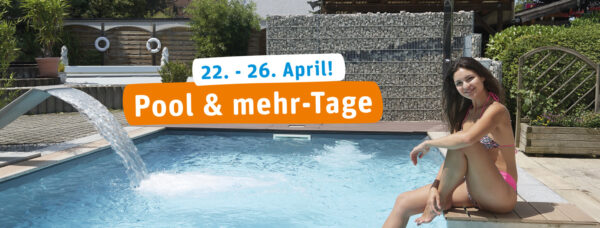 Pools jetzt günstig kaufen, Schwimmbecken in Aktion