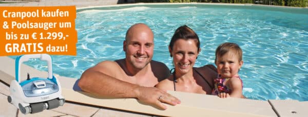 Pools jetzt günstig kaufen, Schwimmbecken in Aktion