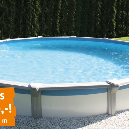 Rundpool Rimini freistehend mit Leiter