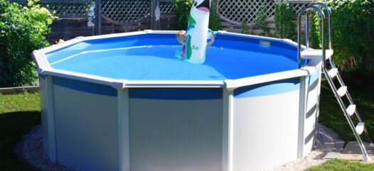 Capri rund Pool freistehend mit Leiter