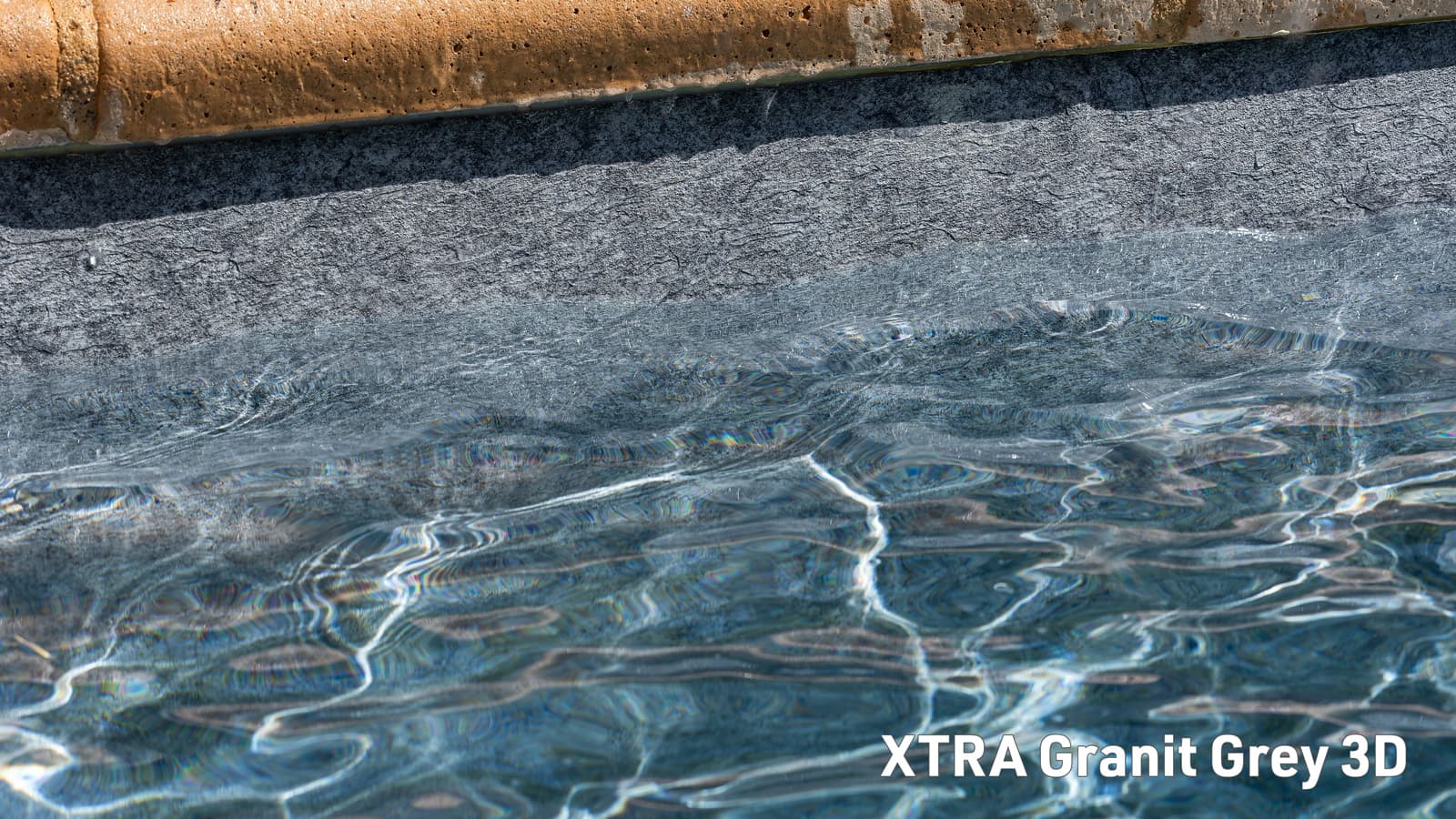 Poolfolie Sonderfarbe XTRA-Granit-Grey