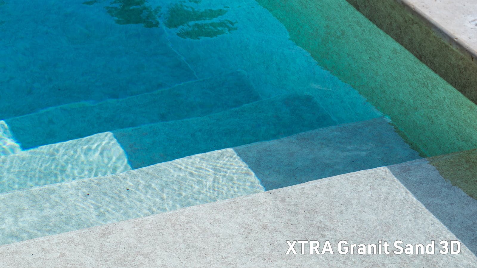Sonderfarbe Poolfolie XTRA-Granit-Sand